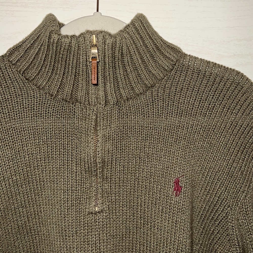 Polo Half-Zip Sweater